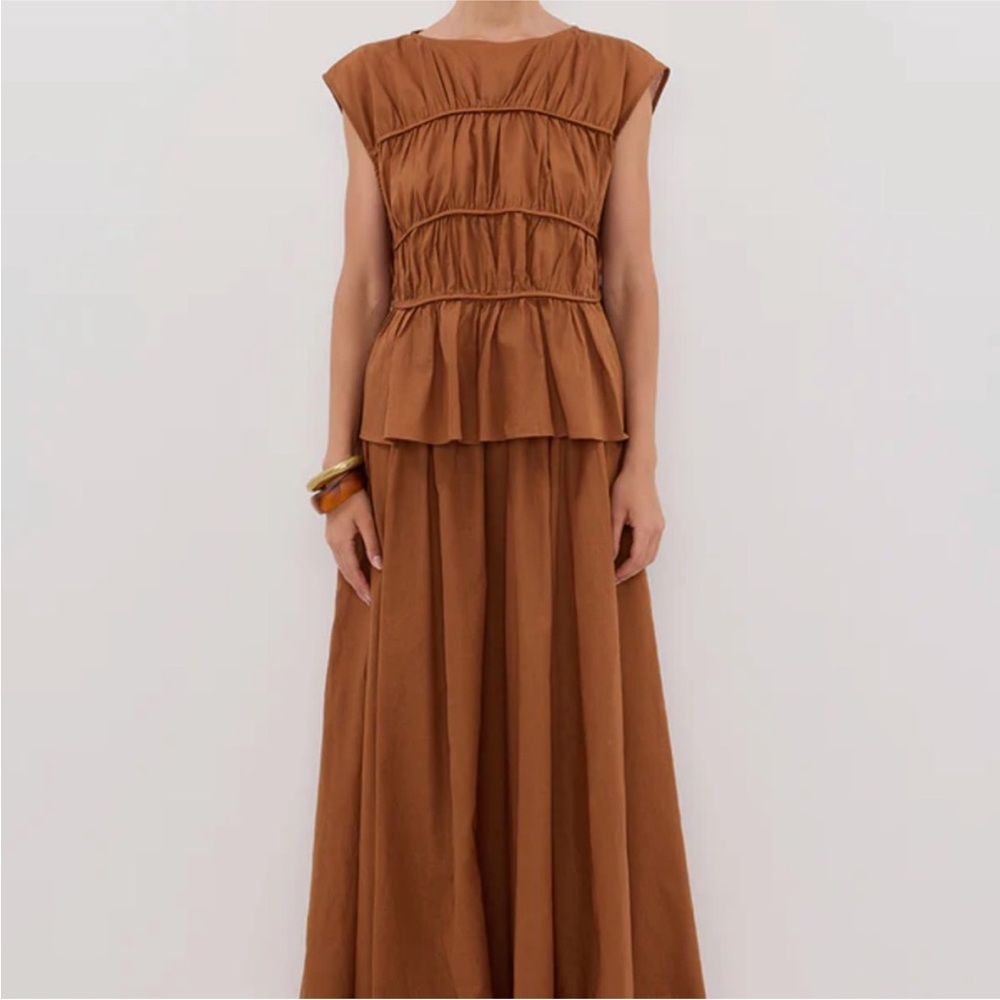 Dissh Flynn top in rust - size us 4 - Picture 2 of 7